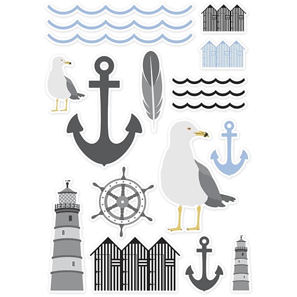 Die Cuts Marine Anchor - Vivi Gade - 54 st