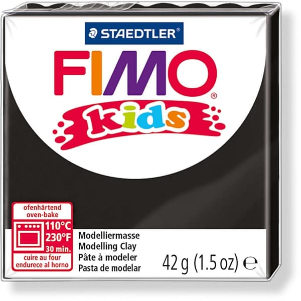 FIMO Kids Clay - Svart - 42 g