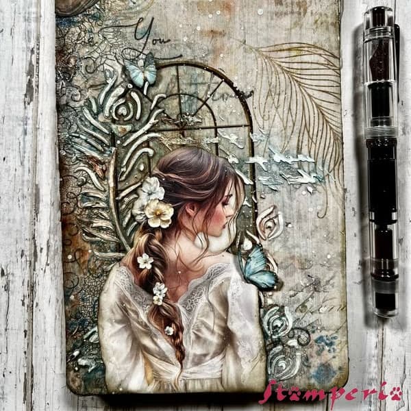 Paper Pack Maxi 8x8 Stamperia - Masquerade