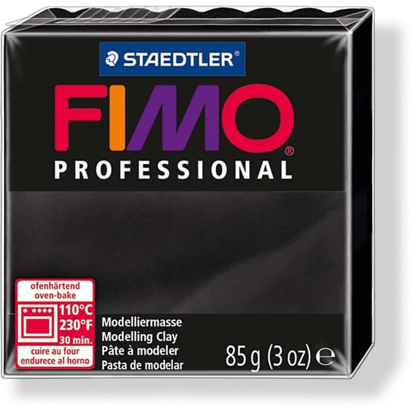 FIMO Professional - Svart - 85 g
