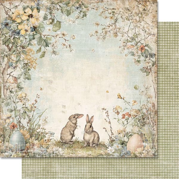 Paper Pad 12x12 - Hello Spring - Reprint
