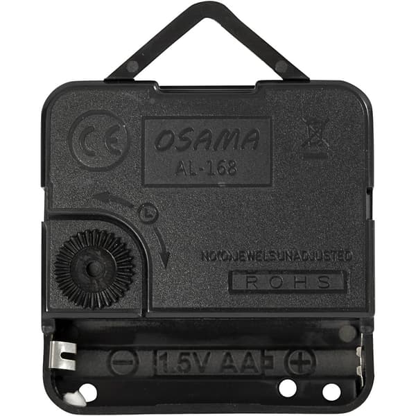 Urverk - Max 6 mm - RoHS-certificerad - CE Märkt