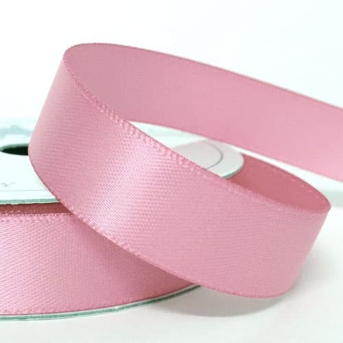Sidenband 20 mm - Rosa - 6 meter