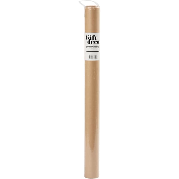 Presentpapper Natur - 5 meter - Bredd: 50 cm