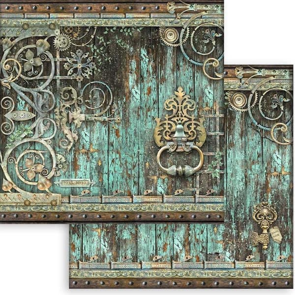 Paper Pad Stamperia - Magic Forest - 8x8 Tum