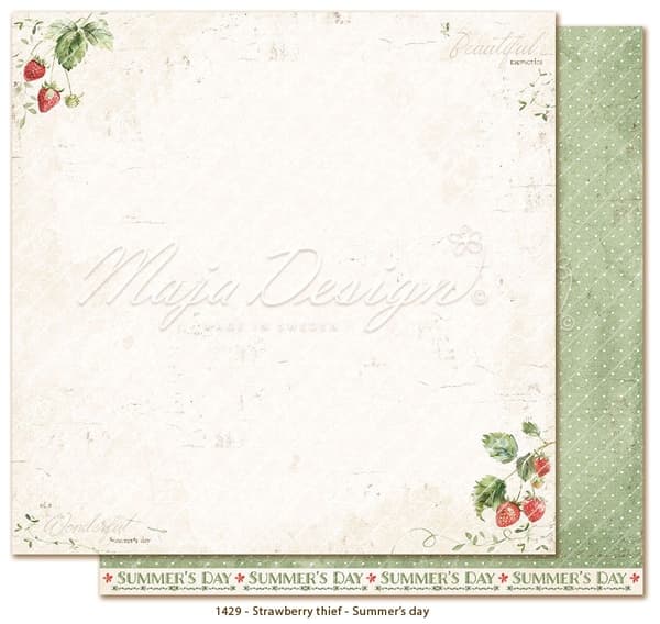 Paper Pack 12´x12´ Maja Design - Strawberry Thief