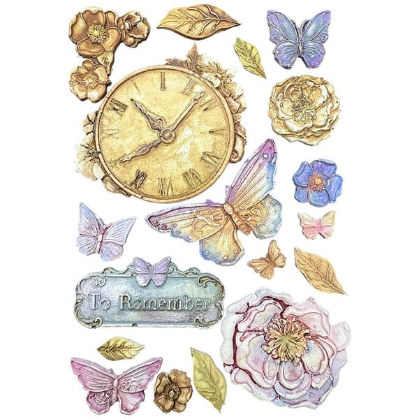 Silicon Mould A5 - Quiet Days - Clock