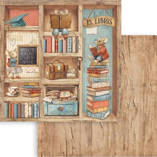 Paper Pad 12x12 Stamperia - Family