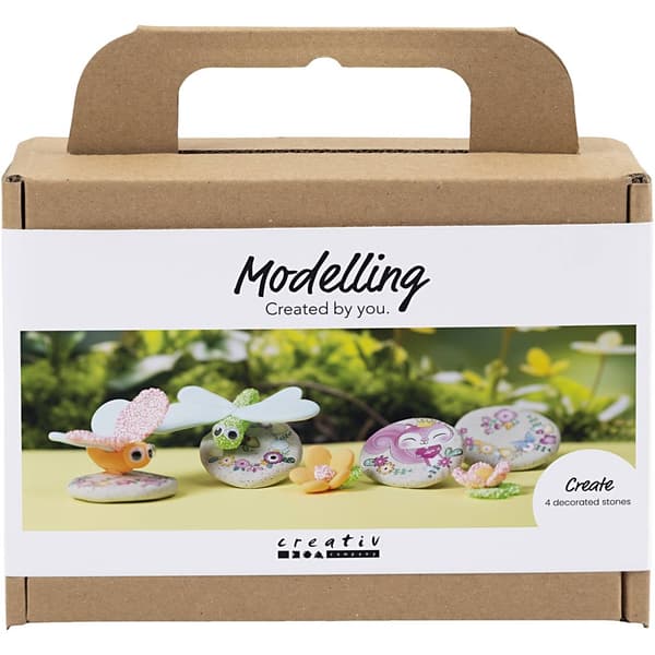 Mini DIY Kit - Stone Clay Lera Och Insekter