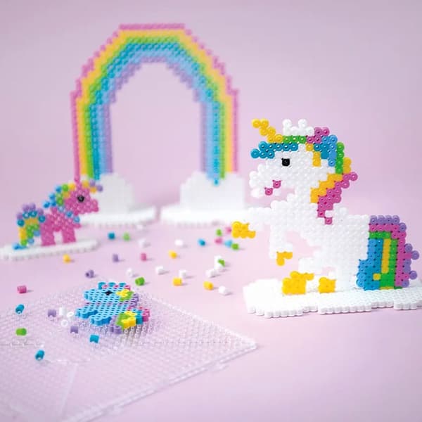 Rörpärlor Pyssel Set Playbox - Enhörning - 2000 Pärlor