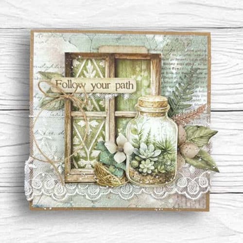 Chipboard Die Cuts - Herbarium Silvae - Leaves