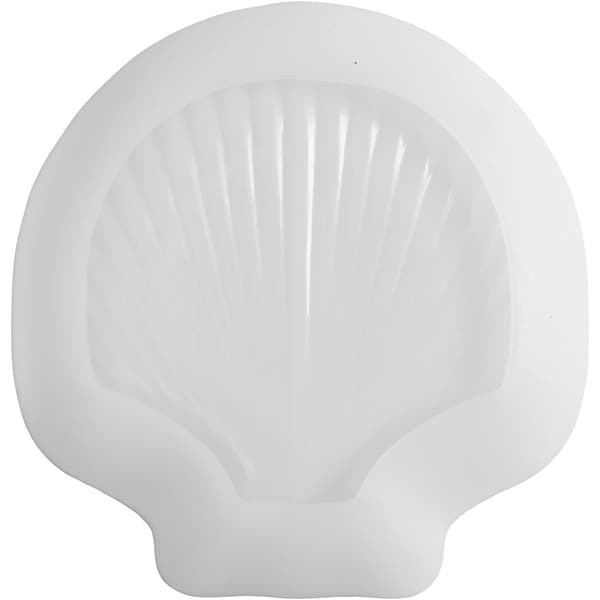 Silikonform Mussla - Snäckskal - 14x14,5 cm