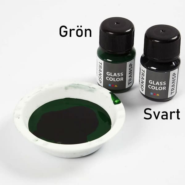 Glasfärg transparent - Briljantgrön - 35 ml