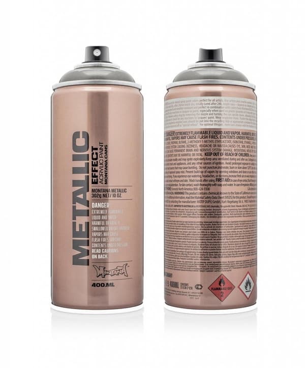 Montana Effect Sprayfärg - Metallic Graphite 400 ml - Grå