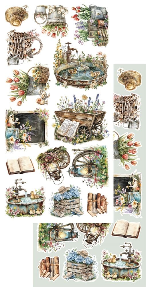 Paper Pack Extra Set - Klippark Alchemy of Art - Easter