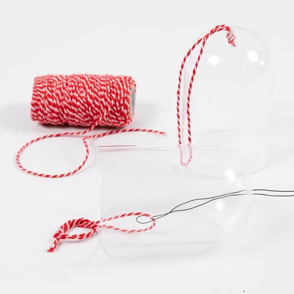 Kupa Plexiglas - Med Hål - Höjd: 9,5 cm - 1 st