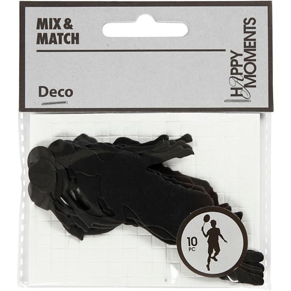 Die cuts - Silhouette - Badminton - 10 st