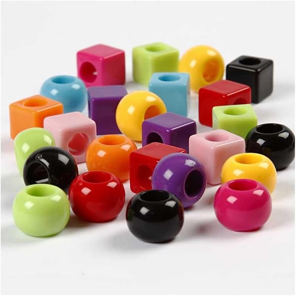 Akrylpärlor Standard - 11 mm - 75 gram