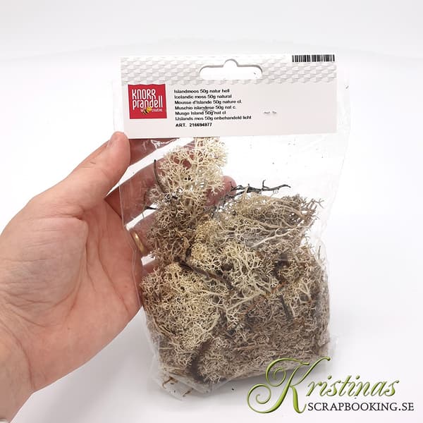 Äkta Islandsmossa - Natur - 50 gr