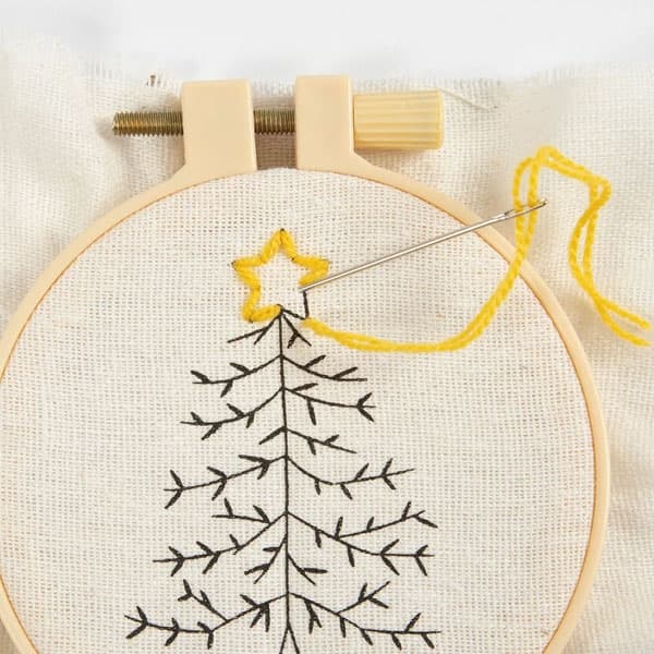 Mini DIY Kit - Brodera en Julgran - Julpyssel