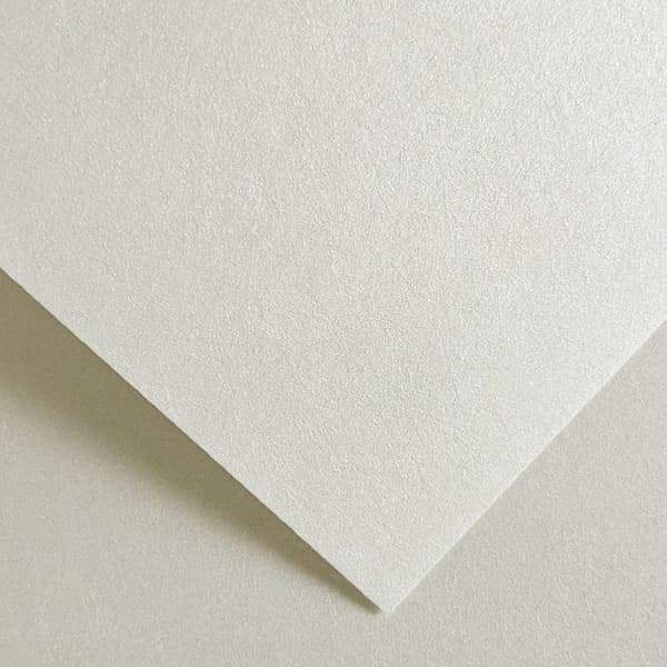 Metallic Papper A4 Fibre Flash - 20 ark - 200g - White