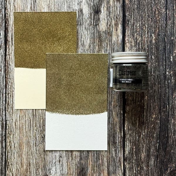 Distress Embossing Glaze - Scorched Timber