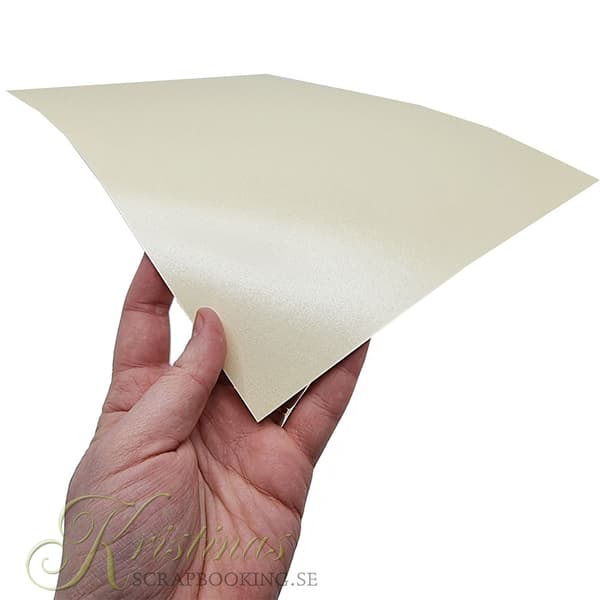 Pärlemo Papper A4 - Creme - 20 ark - 220g