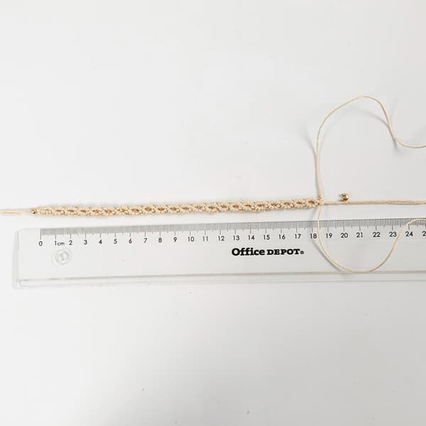 Mini DIY Kit Smycken - Makramé Armband 3 st