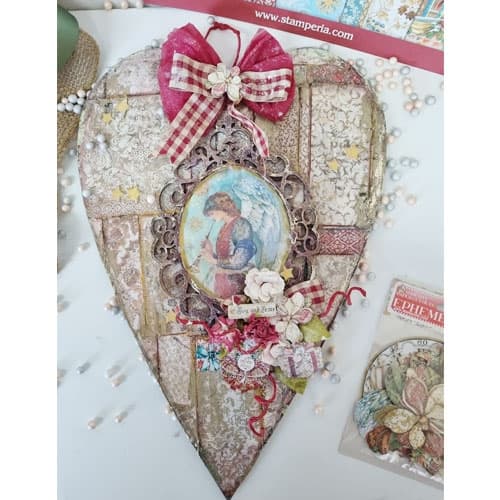 Card Collection - Christmas Greetings - Stamperia