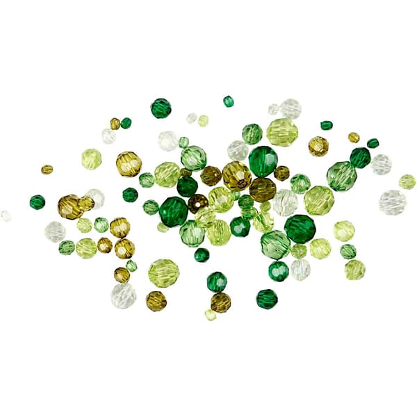 Harmoni Facettmix - ca 170 st Gröna - 45 gram