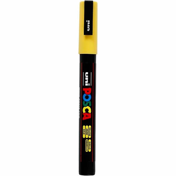 Posca Marker Fine Bullet PC-3M - Yellow