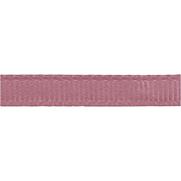 Grosgrainband - B: 5 mm - Rosa - 15 m