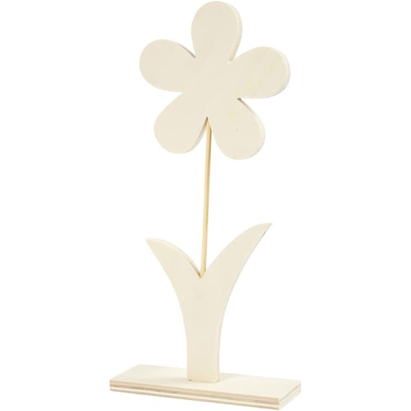 Trädekoration - Blomma - 26 cm