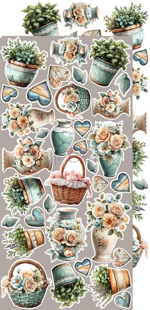 Paper Pack Extra Set Flowers - Craft O Clock - Sprites Of Harmony