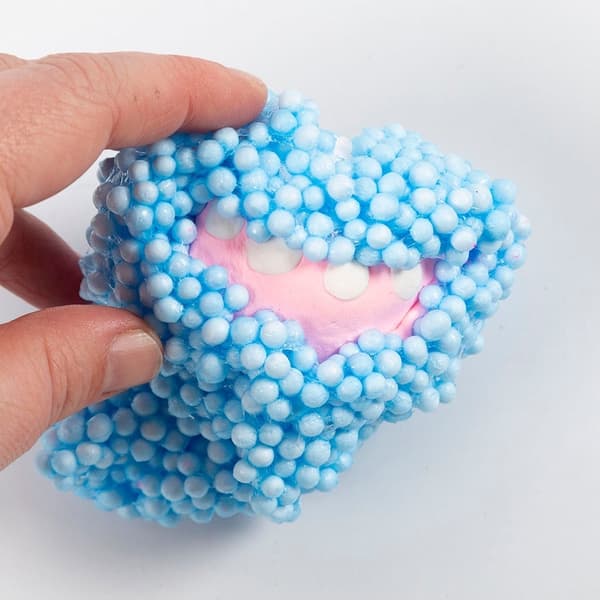 Mini DIY Kit Lera - Monster Bobby - Ljusblå