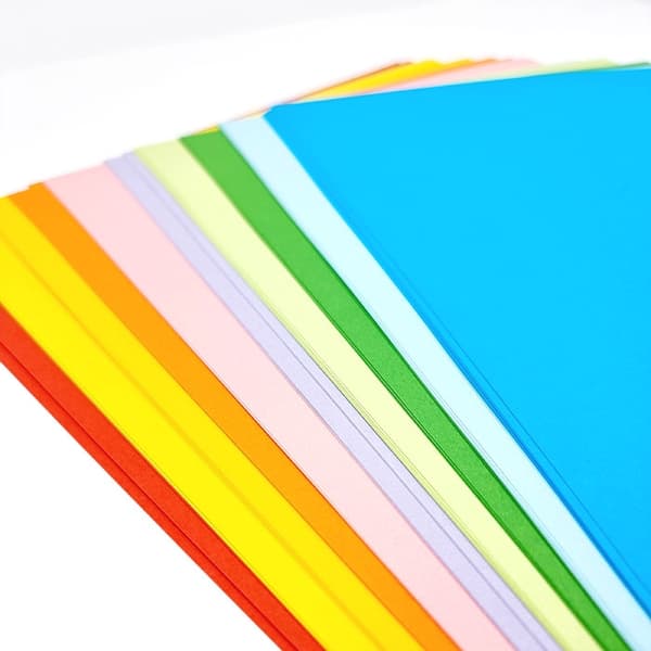 Färgat Ritpapper A4 - 50 ark - 80g
