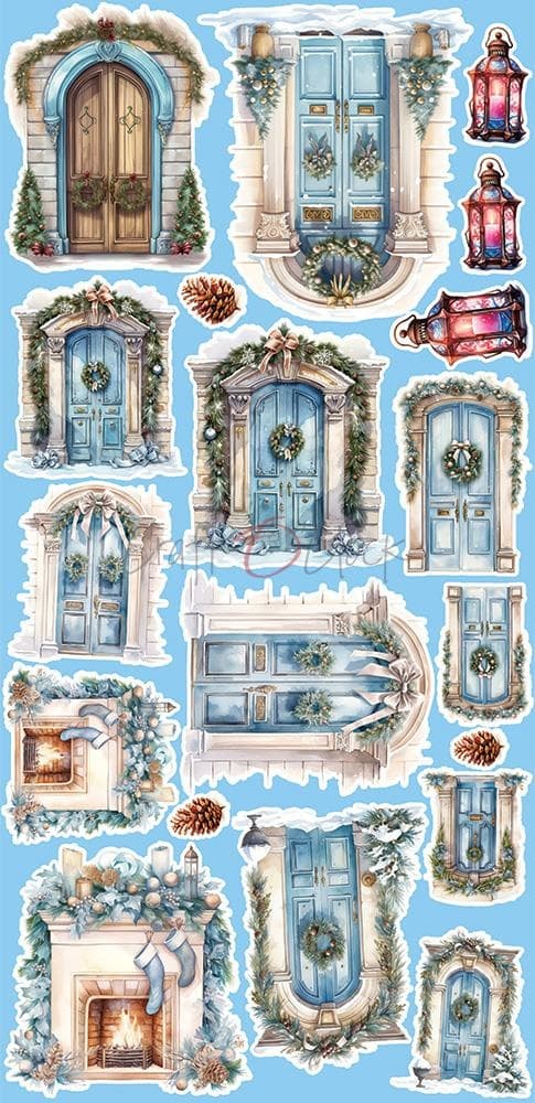 Paper Pack Extra Set II - Craft O Clock - Cozy Winterland