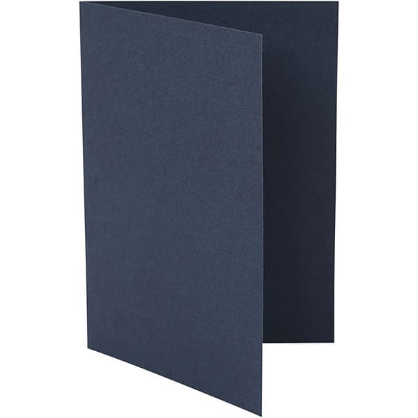 Kort A6 - Blå - 10,5x15 cm - 10 st