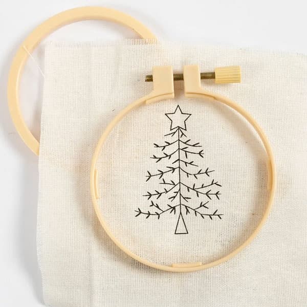 Mini DIY Kit - Brodera en Julgran - Julpyssel