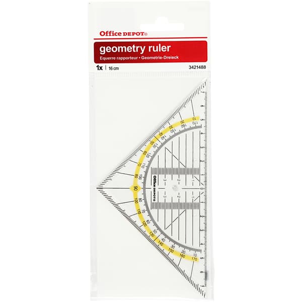 Geometritrekant - B: 16 cm