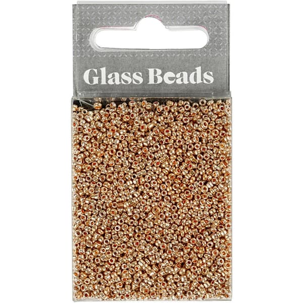 Seed Beads - 1,7 mm - Rosaguld - 25 gram