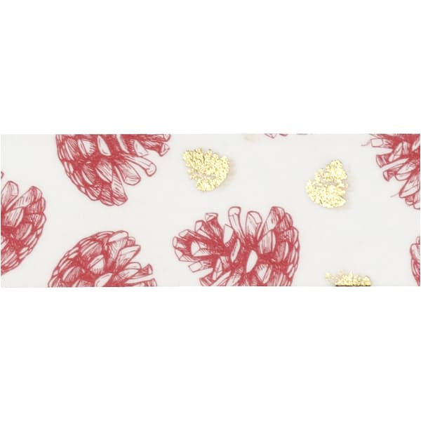 Washitejp - B: 15 mm - Kottar och prickar - Foil - 2 x 4 m
