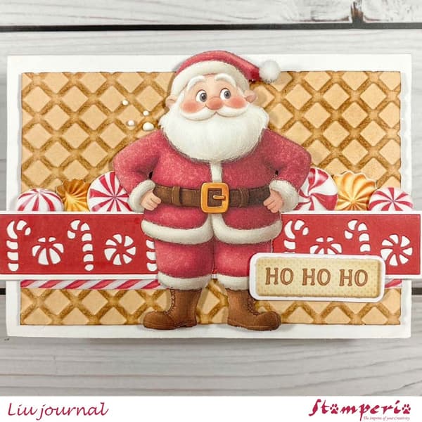 Card Collection - Candy Christmas - Stamperia