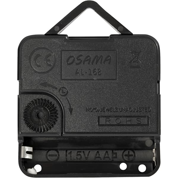 Urverk - Max 10 mm - RoHS-certificerad - CE Märkt