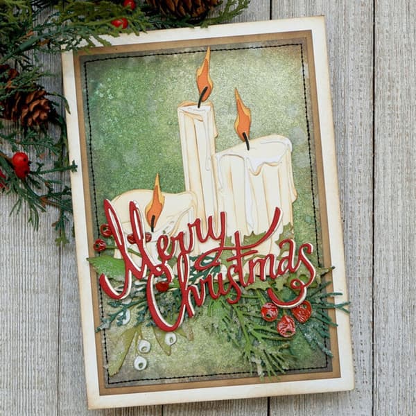 Tim Holtz Sizzix Thinlits Dies - Christmas Ribbon - 4 st