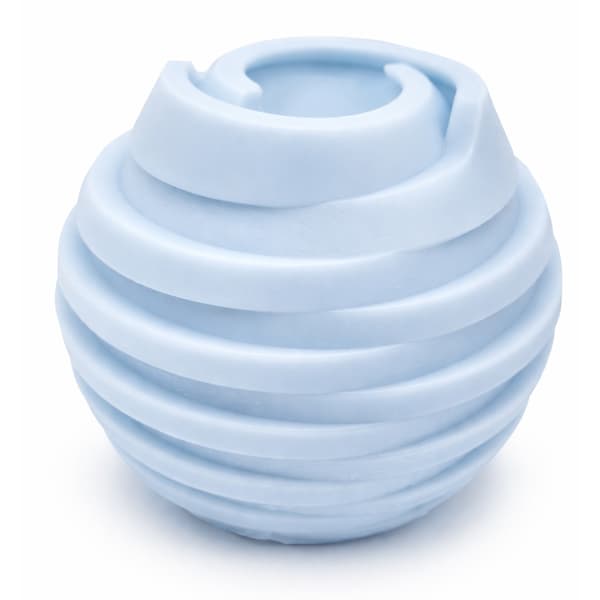 Silikonform Ljusformar - Klot Med Ränder - H: 6,5 cm