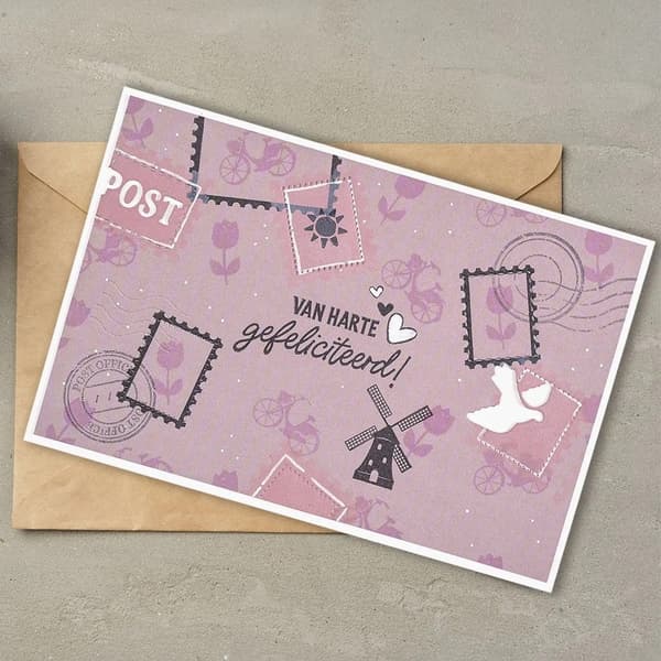 Dies Set From The Postbox - 11 Dies - Vaessen Creative
