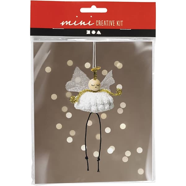 Mini DIY Kit - Virka En Ängel - Julpyssel