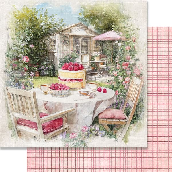 Paper Pad 8x8 - Summer Garden - Reprint