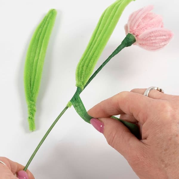 Blomstjälkar - 20 st Gröna - 2mm - 30 cm